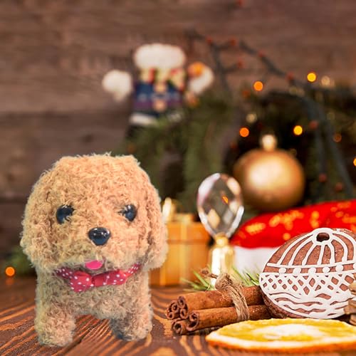 Ai Puppy Robot Roboterhund Mein realistischer Roboterwelpe Interaktives Roboterwelpenspielzeug Haustiergeschenk für Little Live Pets Kinder Erwachsene Realistischer Hund Interaktive Plüschroboterhunde