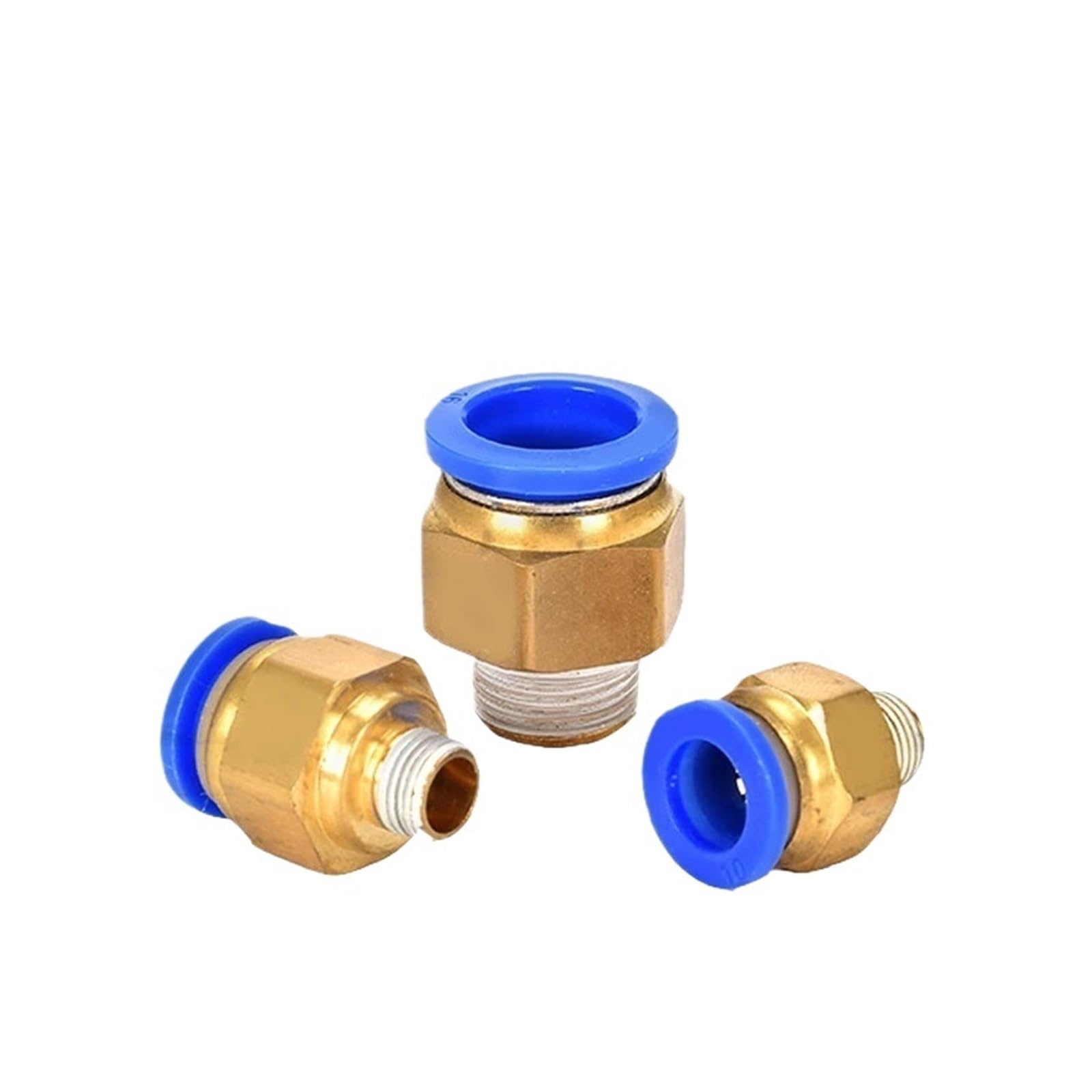 10 PC pneumatische Anschlüsse PC 4/6/8/10mm Gewinde(PC12-04)