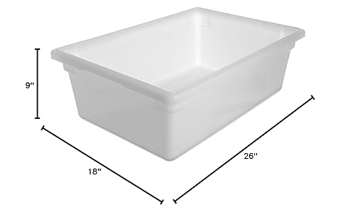 Miniatura 9 de Carlisle FoodService Products Storplus - Contenedor de almacenamiento de alimentos con diseño apilable para catering, bufés, restaurantes,