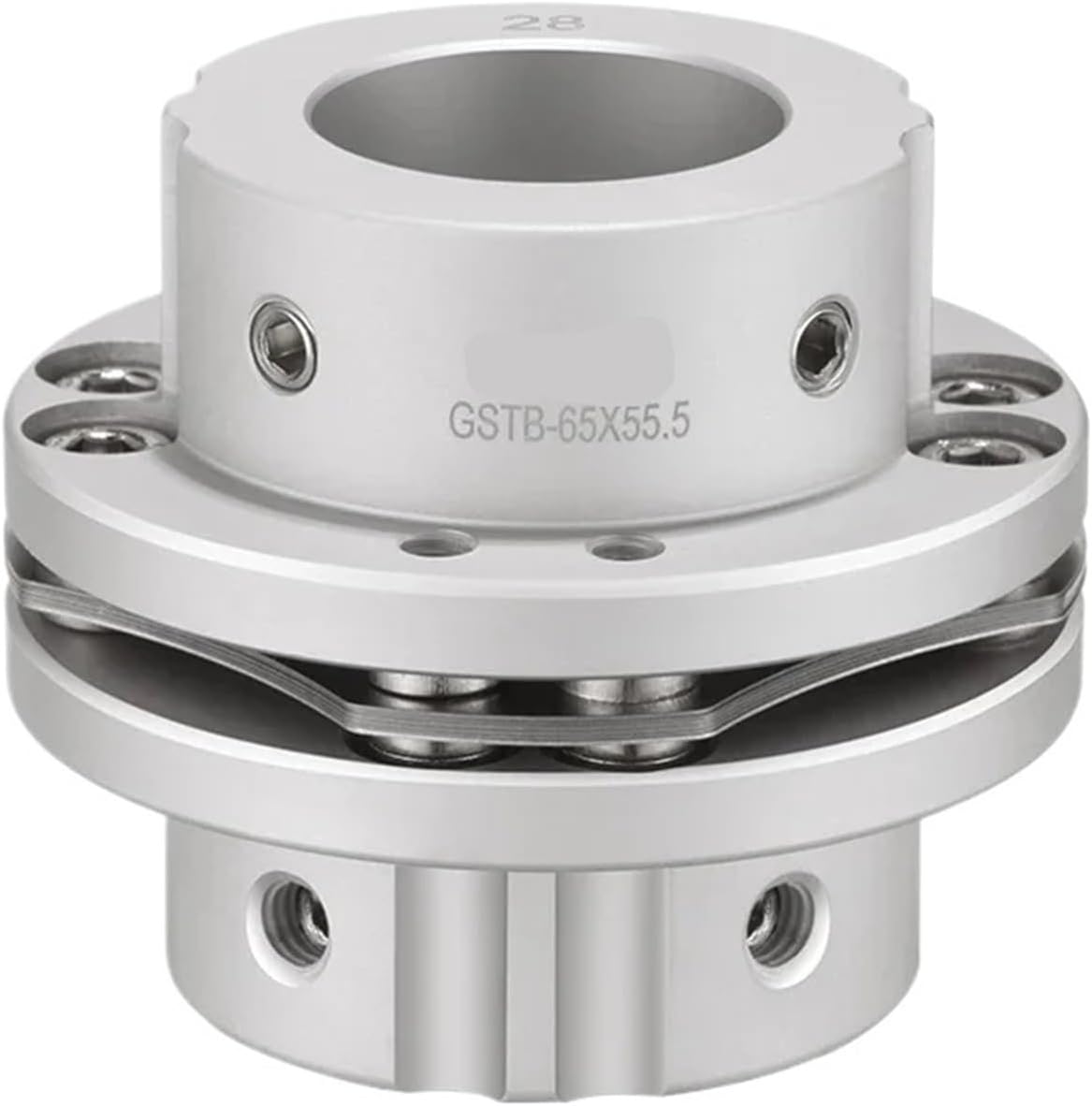10 Pieces GSTB-D34 L32 8 Screw High Rigidity Single Diaphragm Shaft Coupling D1 D2:6/6.35/7/8/mm(10x11)