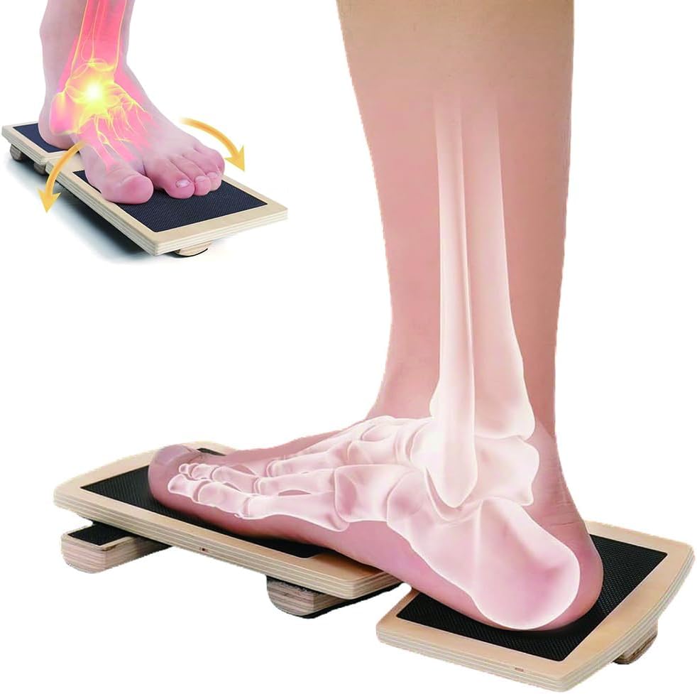 Ankle Balance Board, Foot Strength Trainer, Used for Sprain Recovery, Plantar Fasciitis Relief, Posture Correction Device, Balance Training.