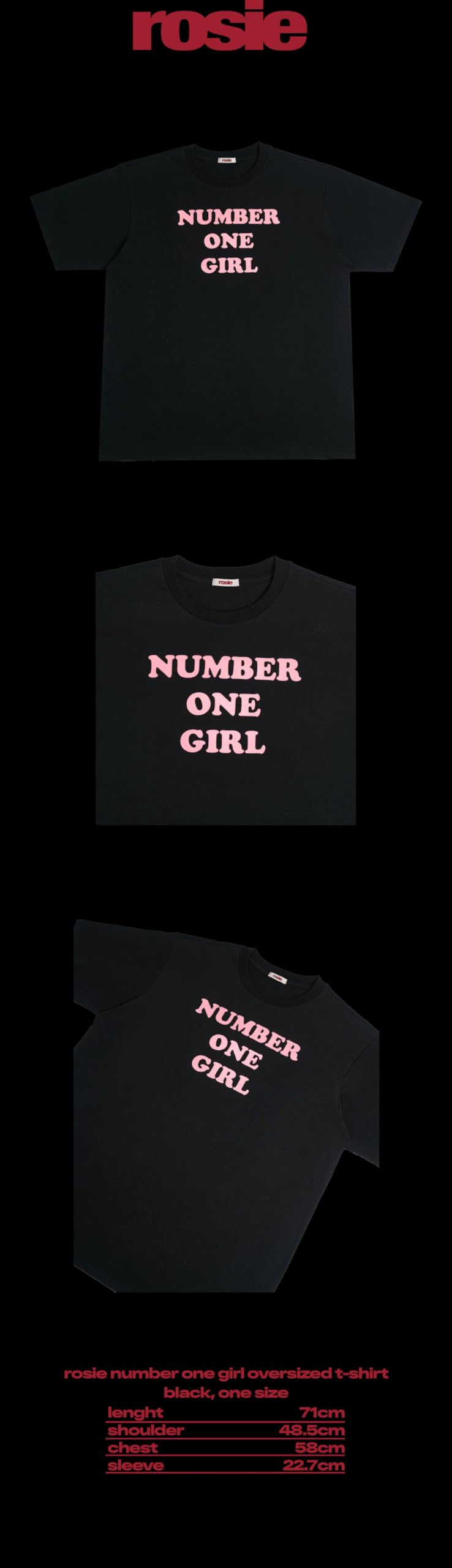 ROSÉ rosie Official MD with Tracking Sealed ROSE (NUMBER ONE GIRL