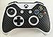 Price comparison product image Ellis Graphix 2 x Xbox One S 1 Controller Black Carbon Fibre Vinyl Skins Wraps Cover Stickers