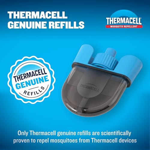 Image of Thermacell Rechargeable Mosquito Repeller Refills; Advanced Repellent Formula Provides 20 Foot Protection Zone; Compatible with Thermacell E-Series & Radius Only; No DEET, Spray or Flame