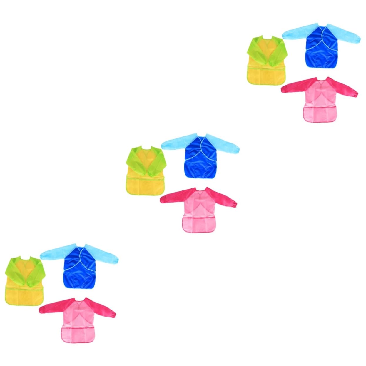 UPKOCH 9 Pezzi Grembiule Bavaglino Pittura Grembiule Pittura I Bambini Giocano Per Bambini Per Bavaglino Impermeabile Fai Da Te