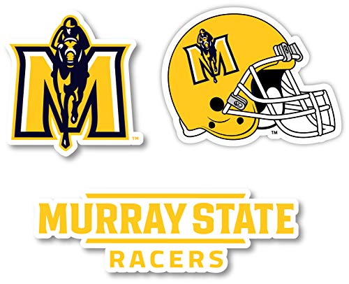 Murray State University Magnet 3 Pack 4-Inch Each Officially Licensed Collegiate Product