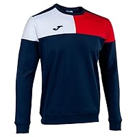 Joma Felpe Uomo Crew V Blu Navy Rosso Bianco