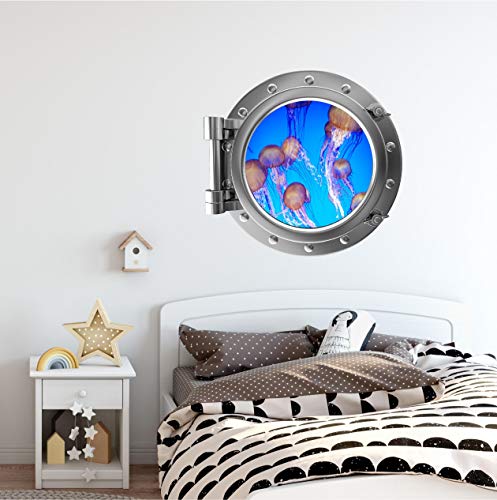 Vinilo Decorativo Porthole Medusa 24 Pulgadas miniatura 2