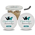 Clearwater Butterfly Live Painted Lady Butterflies - 10 Live Caterpillars - Live Caterpillars to Butterflies - Caterpillars for Butterfly Kit - Mesh Cage Not Included - Live Butterfly Kit - 10 Count