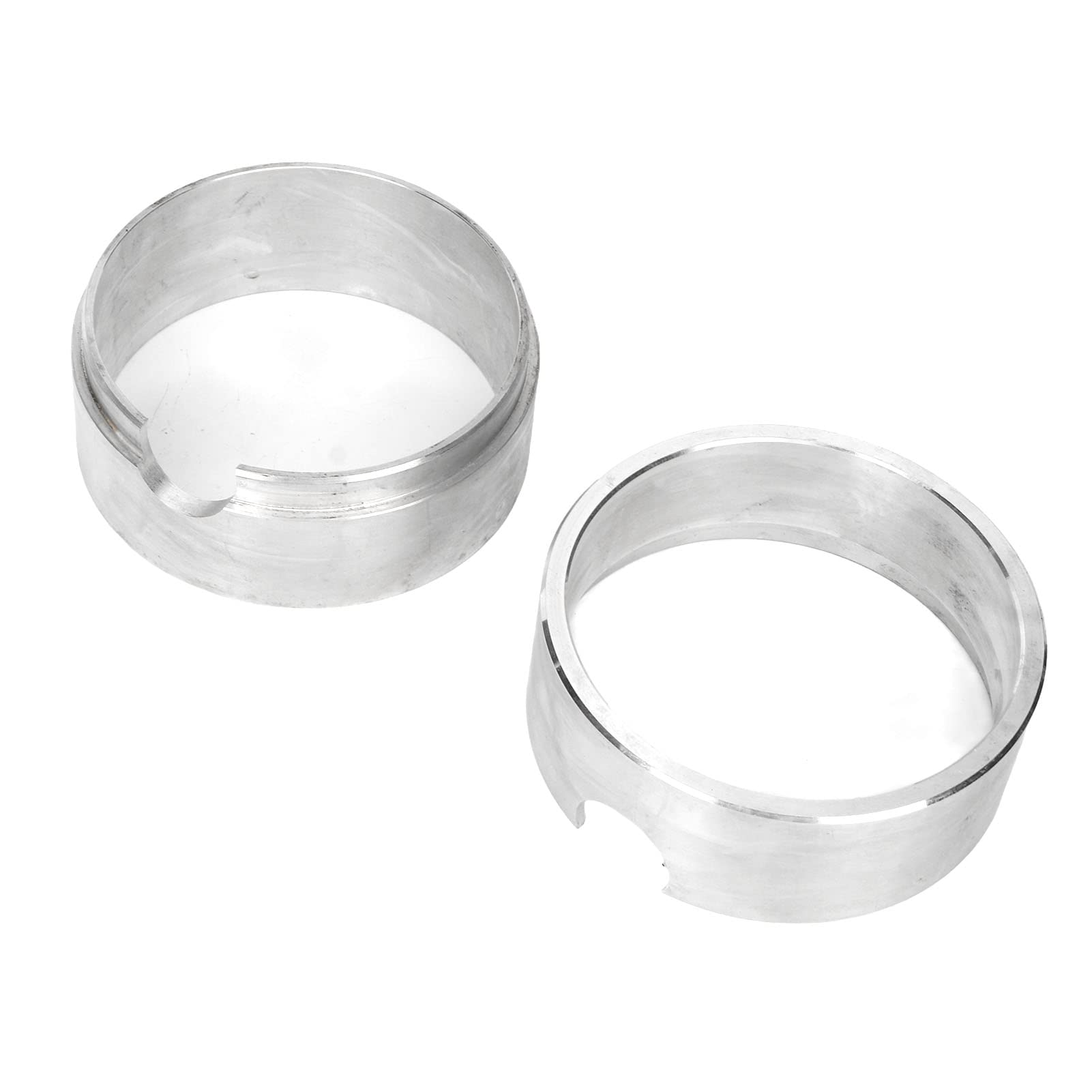 Fockety Moule à Sable pour fonderie, Alliage d'aluminium, résistant aux Hautes températures, Bonne Dissipation de Chaleur, Moule à Sable de Forme cylindrique pour fonderie de Bijoux