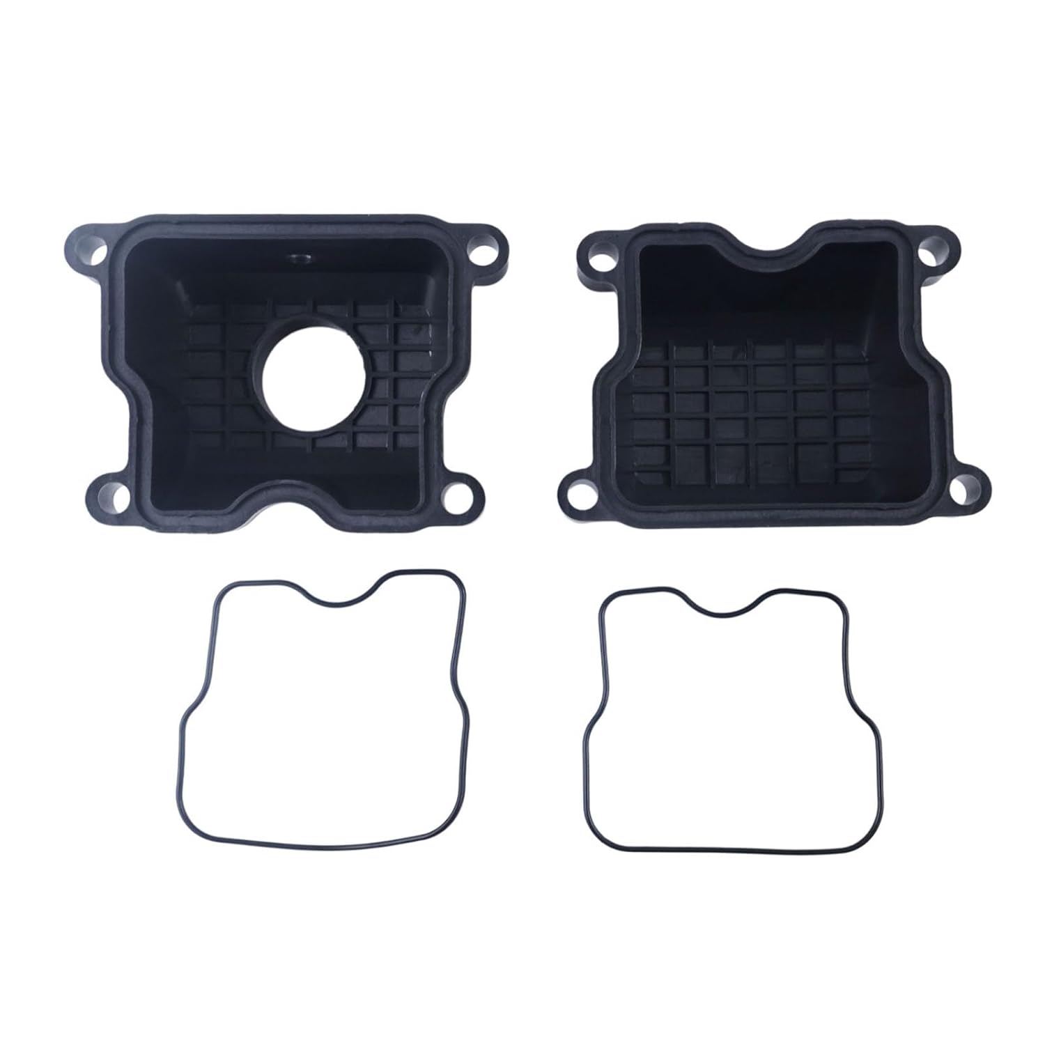 Rocker Case Valve Cover Set 11022-2056 11022-2068 11061-2182 11060-2332 Compatible with 1993-2016 Kawasaki Mule 4000 4010 3000 3010 3020 2500 2510 2520 KAF620 Engines
