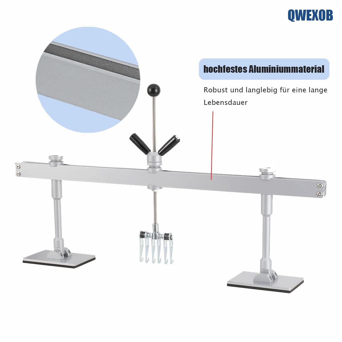 Ausbeulwerkzeug-Set 80cm Zugbrücke Gleithammer Spotter Zubehör