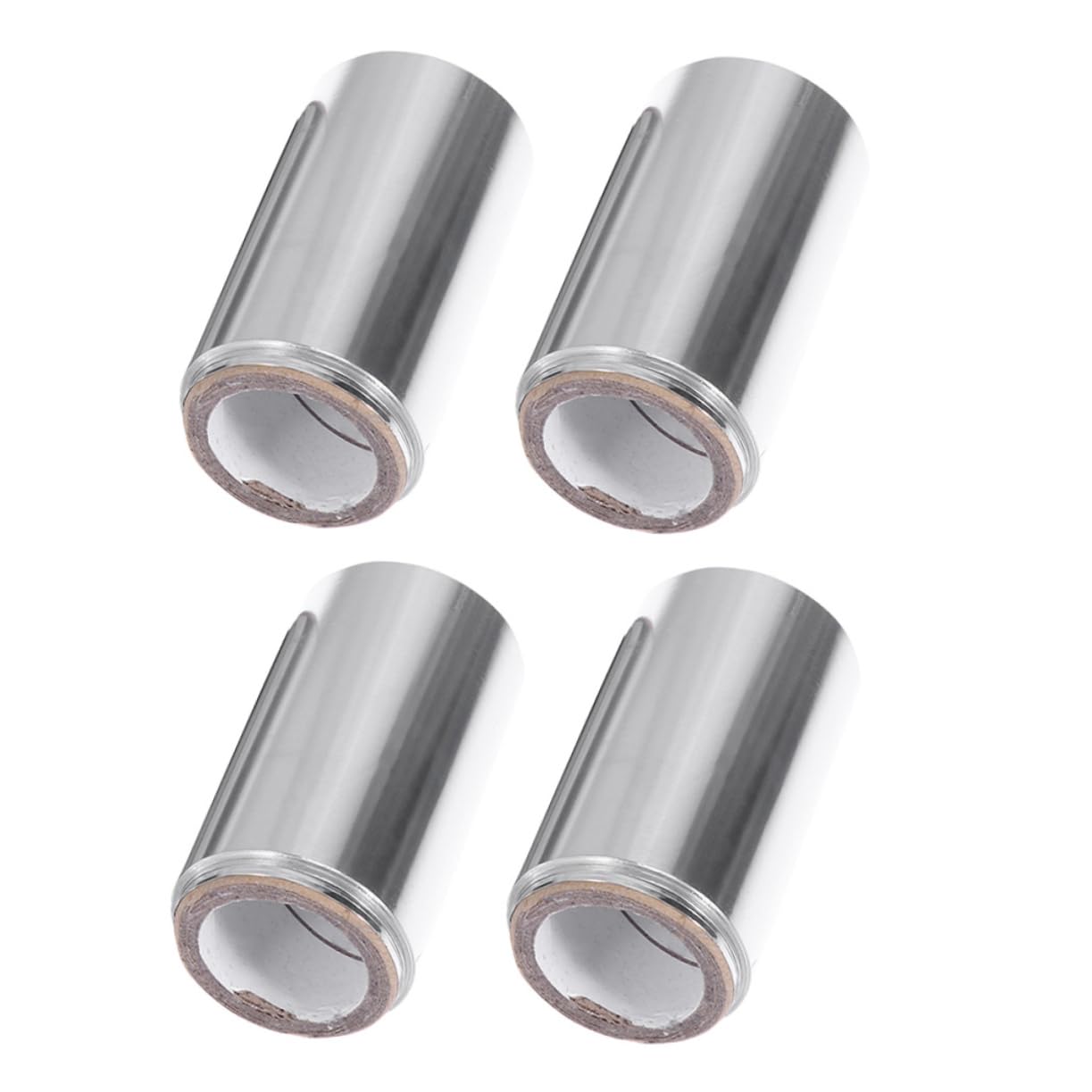 Healeved Deep Conditioning Hair Perm Foil 4 Rolls Tin Foil Roll Heat Foil for Professional Coloring and Highlighting