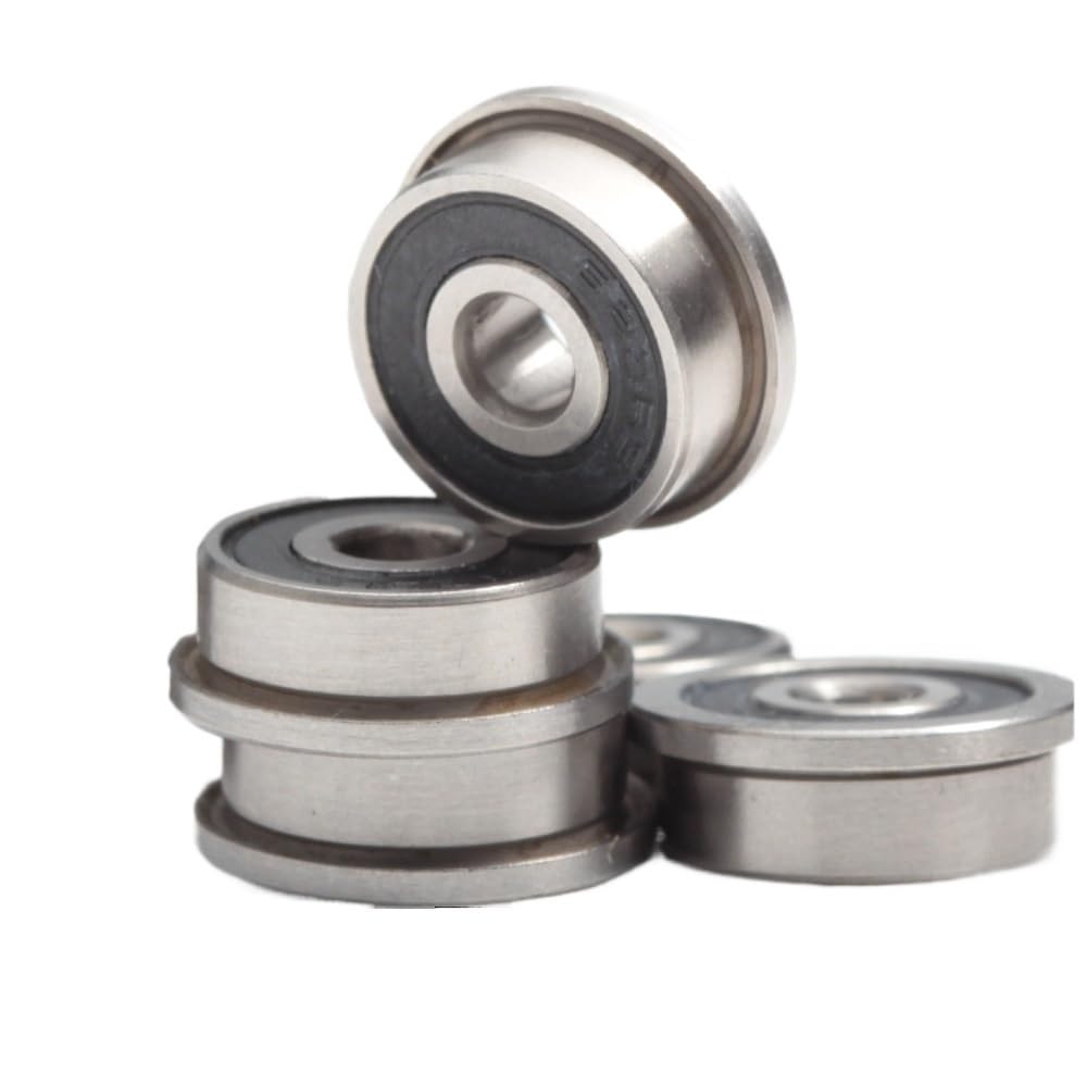 10 piezas F623RS rodamiento 3 * 10 * 4mm ABEC-7 10 piezas, rodamiento de bolas con brida F623-2RS