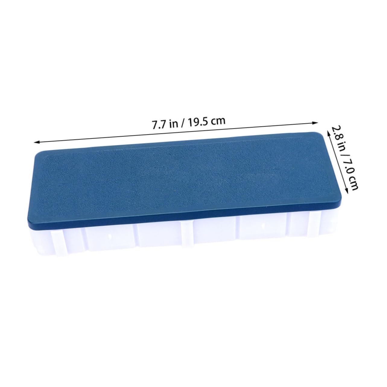 DIYEAH Watercolor Palette Lid 4pcs Paint Trays Safe Plastic Pallets for Art Supplies
