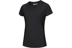 Magcomsen Women's UPF 50+ Sun Protection Athletic Short Sleeve T-Shirt