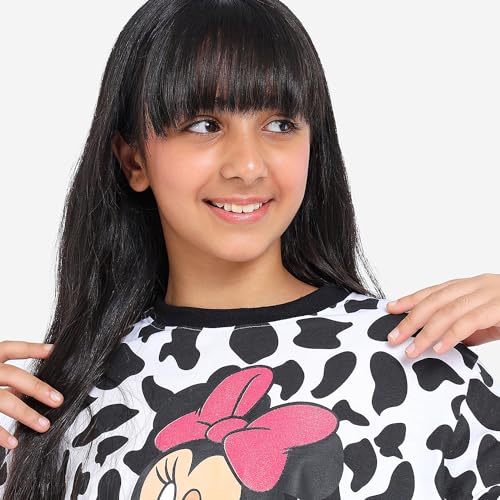 Image of BONKIDS Girls Tshirt (BON9508 6-7Y) White /Black