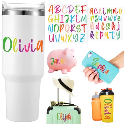 Humyoun 6 Sheets UV DTF Cup Decals