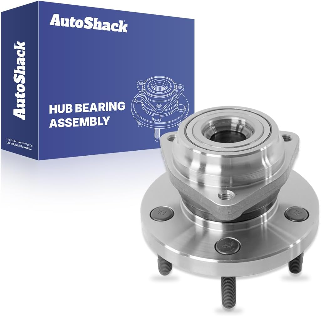 AutoShack Front Wheel Hub Bearing Assembly Left or Right Without ABS Replacement for 1999-2004 Jeep Grand Cherokee 1-PC