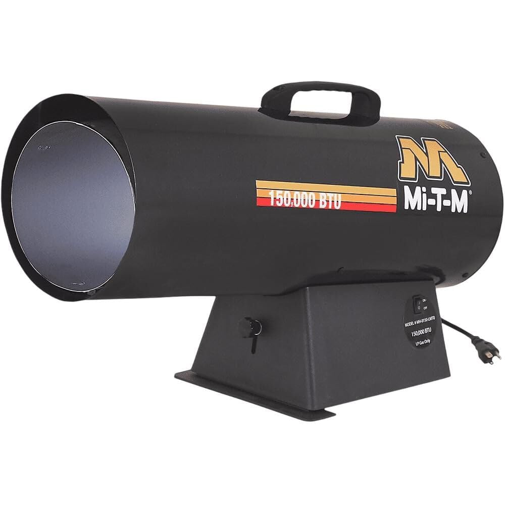 Mi-T-M (MTMMH0150LMT0) Propane Forced Air With Thermostat, 150,0000 BTUs