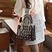 Women's crossbody bag Fashion Tote purse Shoulder Bag with adjustable wide shoulder strap (brown1)