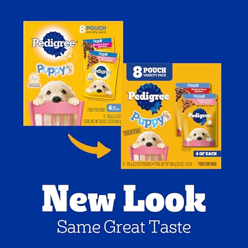 Pedigree-Puppy-Soft-Wet-Dog-Food-8-Count-Variety-Pack-35-oz-Pouches-Pack-of-2 Pedigree Puppy Soft Wet Dog Food 8 Count Variety Pack 35 oz Pouches Pack of 2