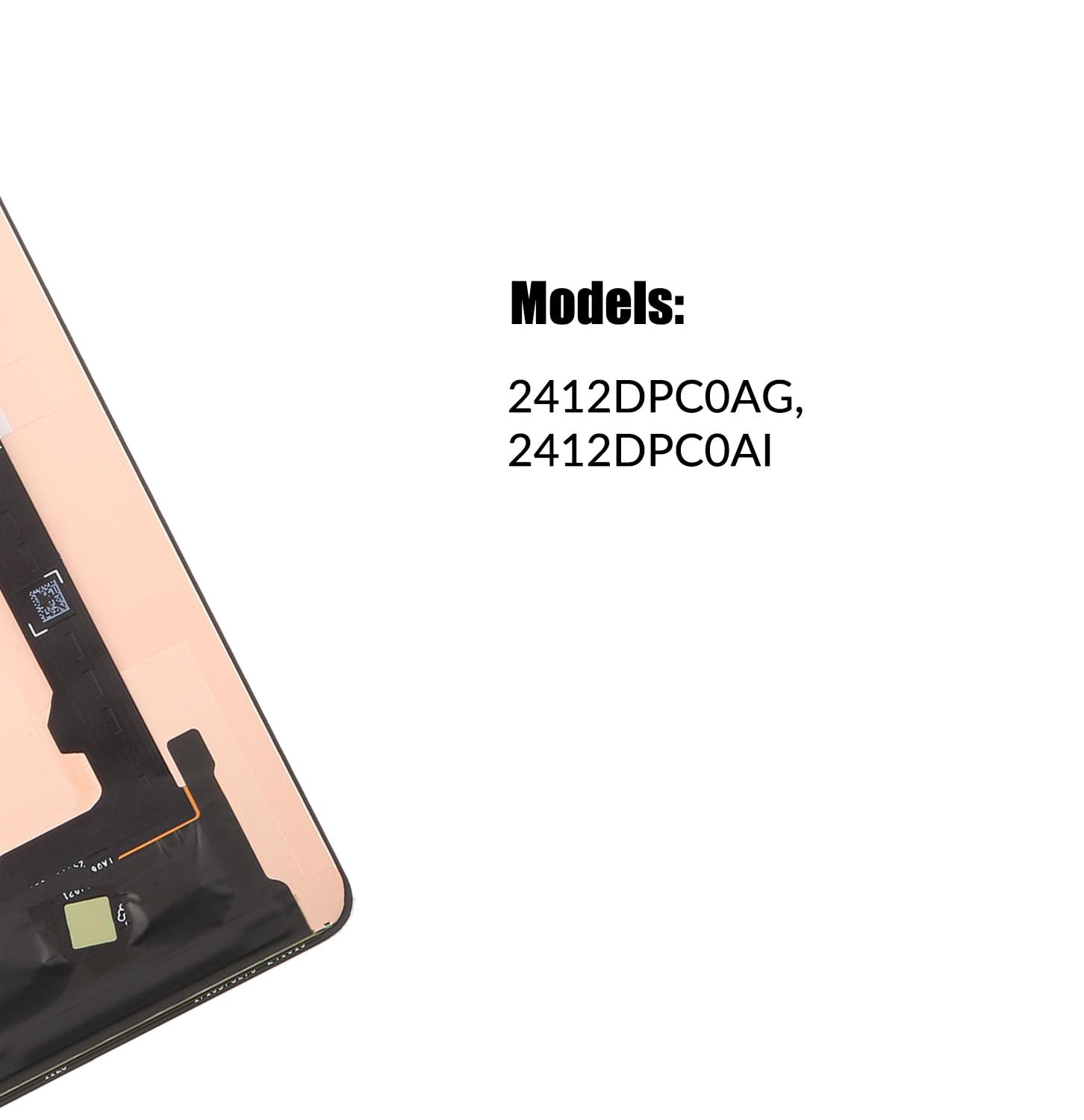 Écran de rechange AMOLED pour Xiaomi Poco X7 Pro 5G | 2412DPC0AG, 2412DPC0AI, écran tactile LCD, numériseur, avec kit de réparation (prise en charge des empreintes digitales)