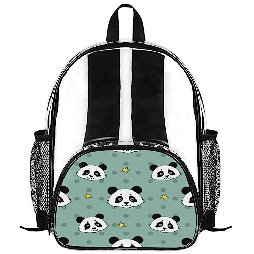Sac à dos transparent fille garçon multicolore école et loisirs 11.7L