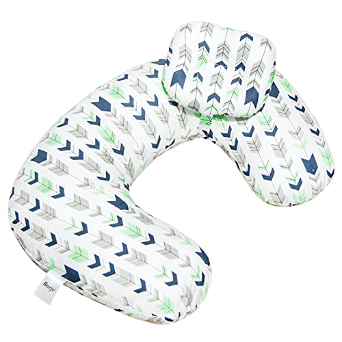 Borje 45Â° Angle Newborn Breastfeeding Adjustable Pillow for Babies Nursing Baby Lounger