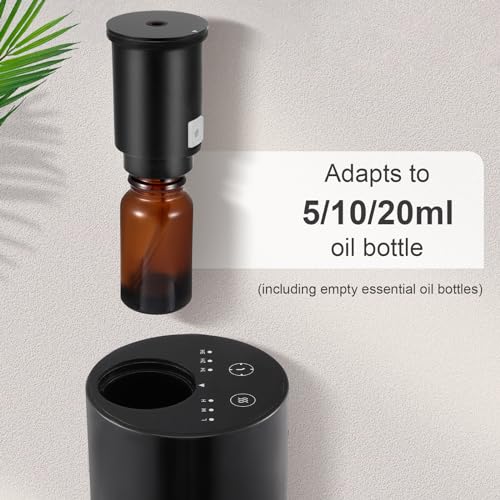 Diffuseur Huiles Essentielles UrbanHomes Noir Portable USB avec 3 Modes de Diffusion - 7