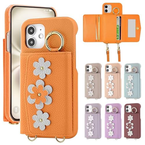 Amazon.co.jp: Carambola iphone13mini スマホケース ショルダー 背面