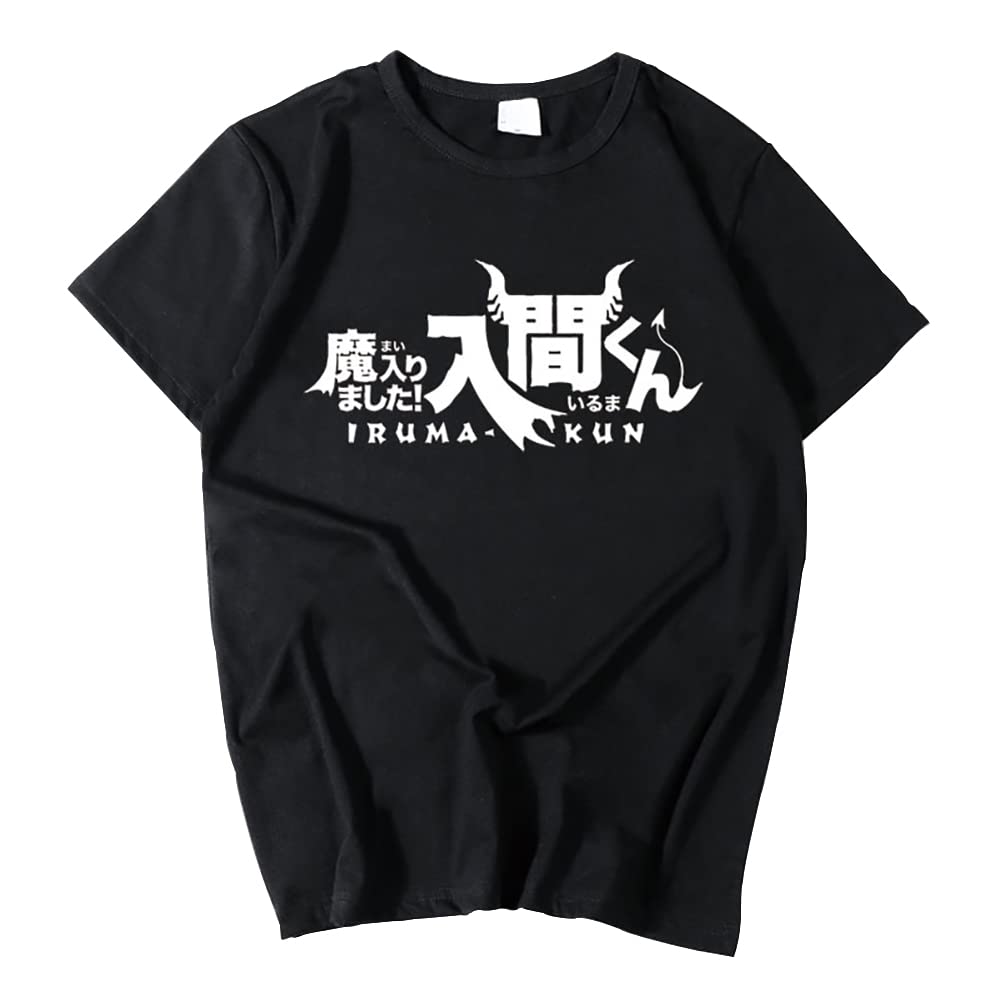 Amazon | 魔入りました!入間くん Tシャツ 文字 半袖 魔入り グッズ t