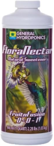 General Hydroponics FloraNectar Fruit-n-Fusion - Fertilizante edulcorante 1 cuarto de galĂłn General Hydroponics FloraNectar Fruit-n-Fusion - Fertilizante edulcorante 1 cuarto de galĂłn