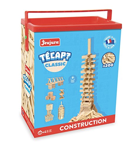 JeuJura 8332 - Juego de construcción de Madera (200 Piezas)