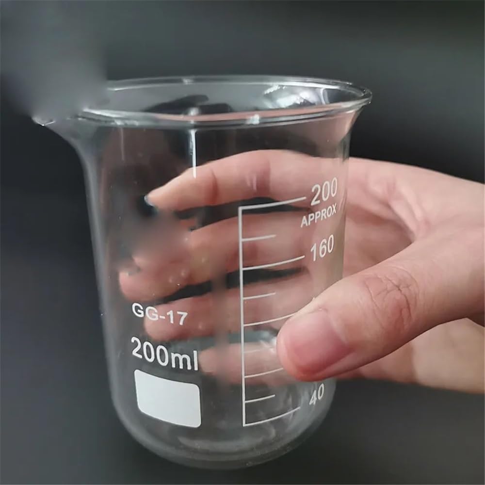 Attrezzature e forniture di laboratorio Becher in vetro for laboratorio capacità 50/100/150/200/250/300/400/500/600/800/1000/2000ml