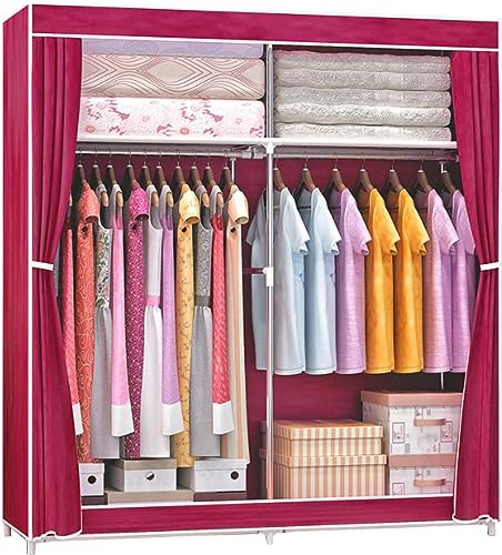Armoire portable en tissu contre le manque de rangement 168cm