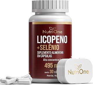 Licopeno 8mg + Selênio 30 Cápsulas - Nutrione