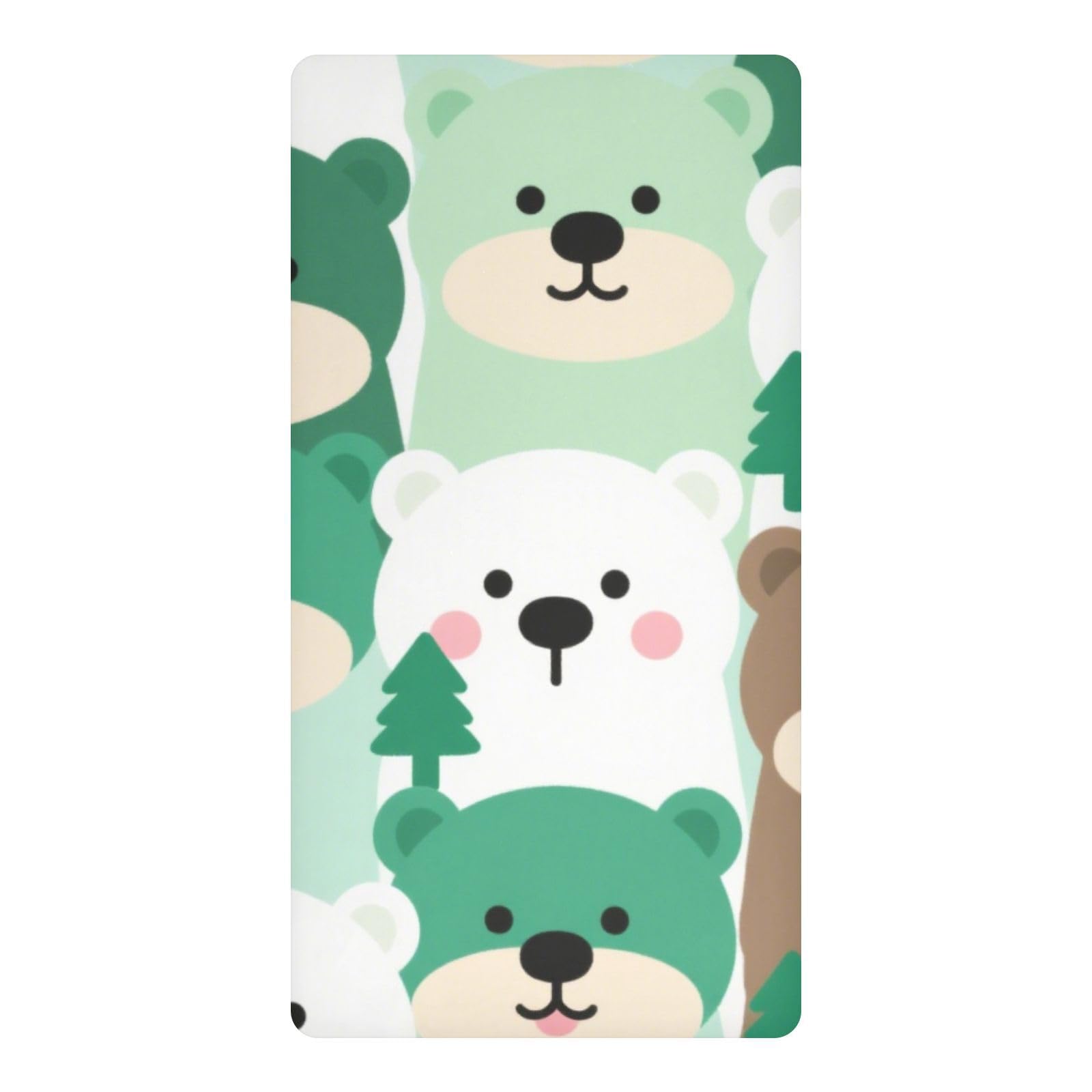 Drap-housse imperméable pour lit enfant 132 x 71 cm motif garçon