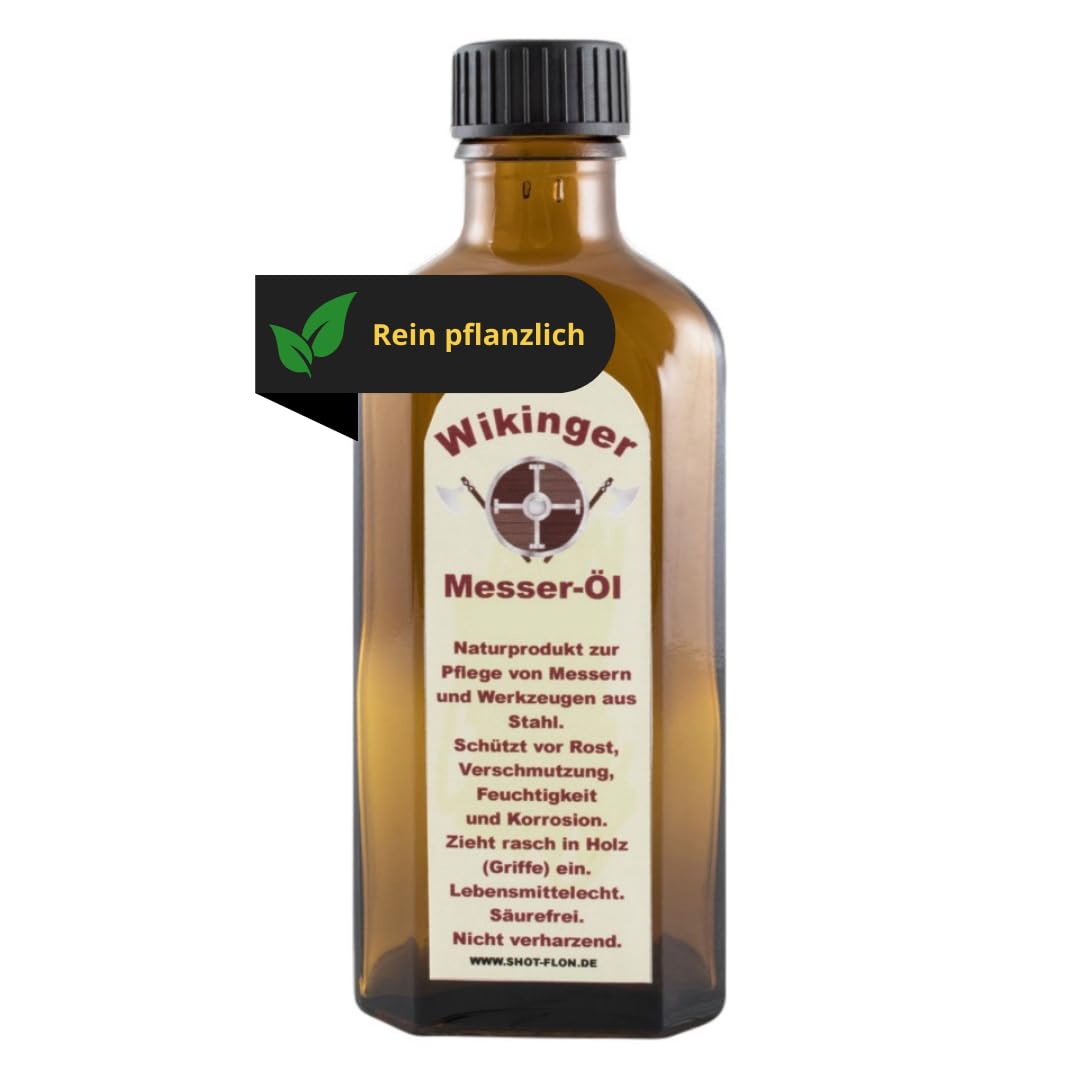 Olio per coltelli vichingo 100 ml olio di camelia per alimenti protezione ruggine corrosione
