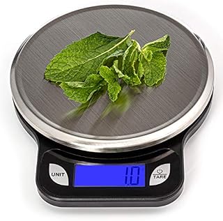 Digital Food Scale/Kitchen Scale with Stainless Steel Weighing Platform. weighs in Pounds, Ounces