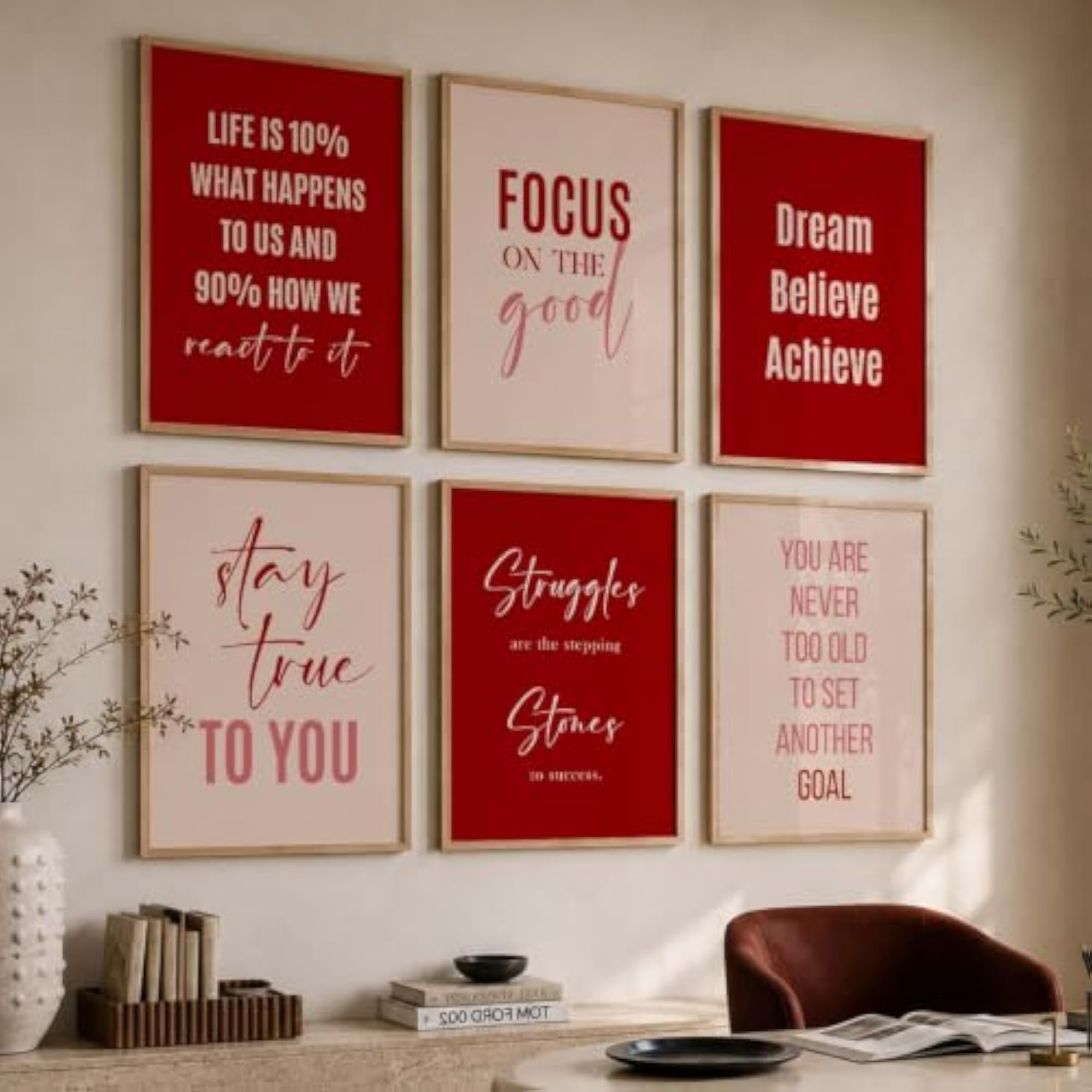 Quotes Frames & Posters for Wall Decor - Motivational Quote Rectangular Photo Frame