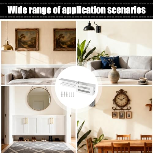 Soporte para llaves en la pared de diseño moderno y metal premium 5