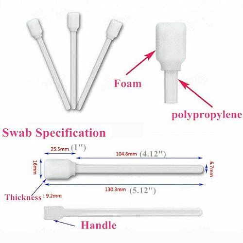 Miniatura 2 de Bastoncillos de limpieza de 50 piezas con punta de espuma para Roland para Mimaki para Mutoh para Epson accesorio de impresora
