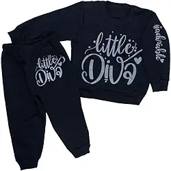 Conjunto de Moletom Infantil com Capuz – Unissex – Estampas Divertidas – 100% Algodão – Para Bebês de 4 Meses a 3 Anos – Era Uma Vez