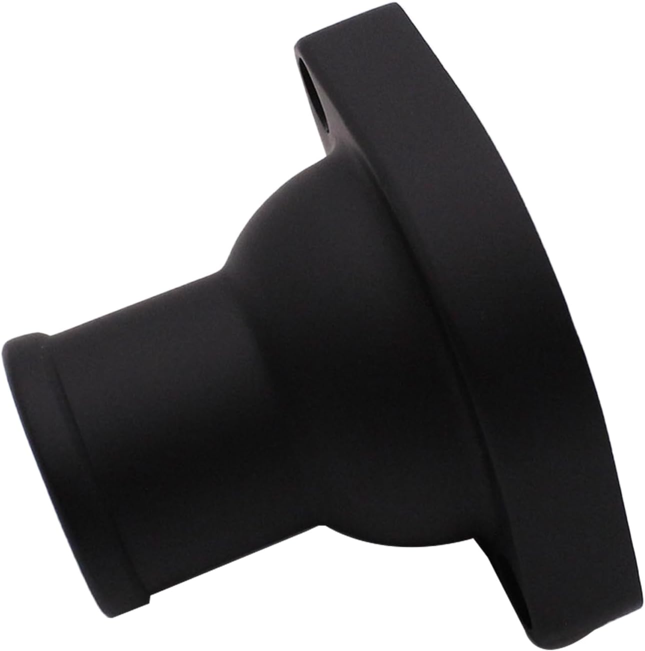 Black 90 Degree Water Neck Thermostat Housing (Straight Up) for Chevy LS Engine LS1 LS2 LS7