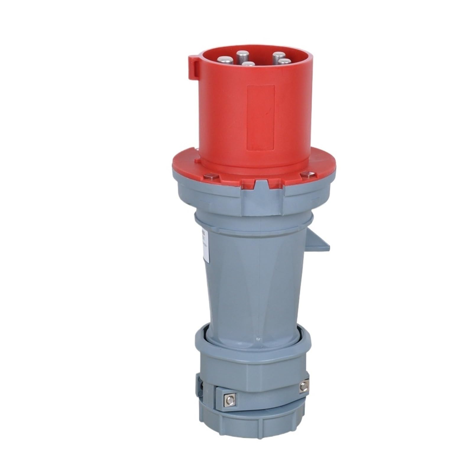Connecteur d'alimentation industriel triphasé TYP-1235 robuste à capot protecteur 63A - 4