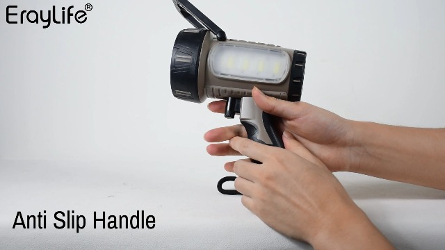 ErayLife 1800LM Rechargeable Searchlight - IP67 Waterproof Spotlight With 6 Modes
