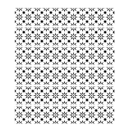 ASAKKURA Selbstklebende Treppenaufkleber 18x100cm aus Pvc Abnehmbare Fliesenaufkleber für Setzstufen Wasserfeste Fliesentapete für Küche und Wohnzimmer 6 Stück