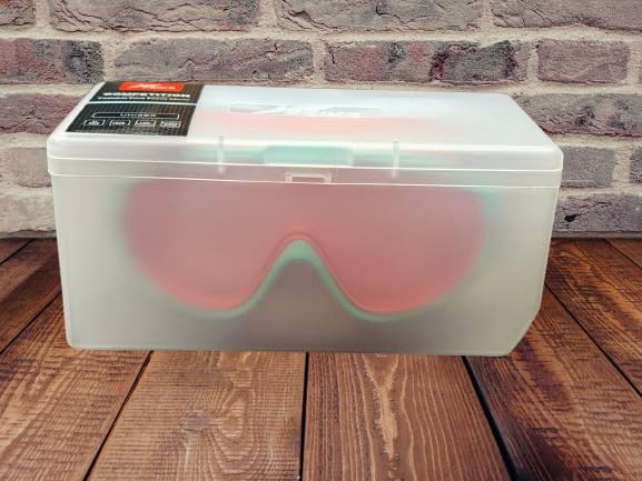 Image of VRT Kids /Men /Women Swimming Goggles Diving Goggles Anti Fog Silicone Waterproof Swimming Goggles (Green & Dark Pink)