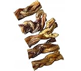 Lucze® Ochsenziemer - Zöpf - Rinderzöpf - Kaustangen Hund - Harter Kauknochen - Kausnack Rinderziemer - Kauartikel Hund langlebig (15-18cm)